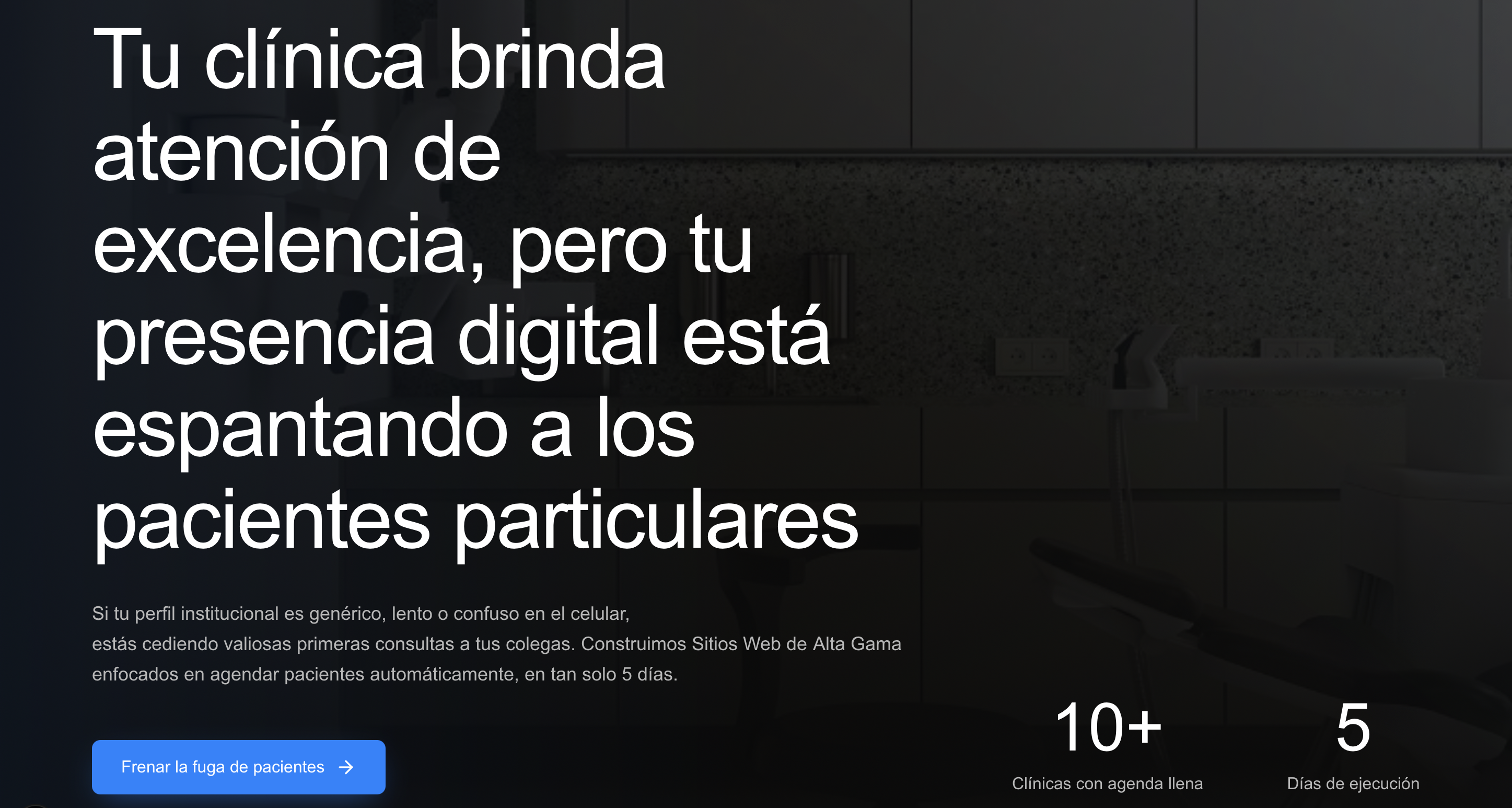 Clínica web optimizada